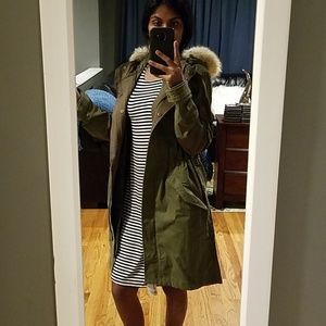 Gap praka jacket with removal jacket